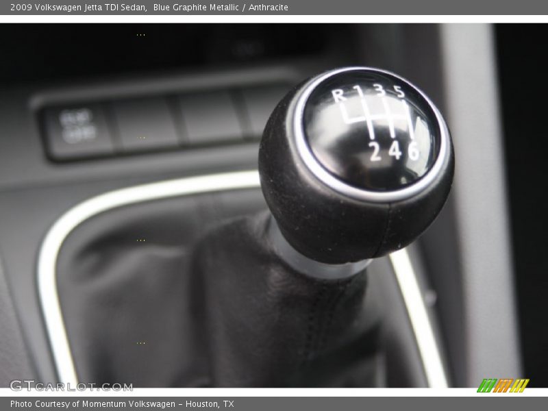 Blue Graphite Metallic / Anthracite 2009 Volkswagen Jetta TDI Sedan