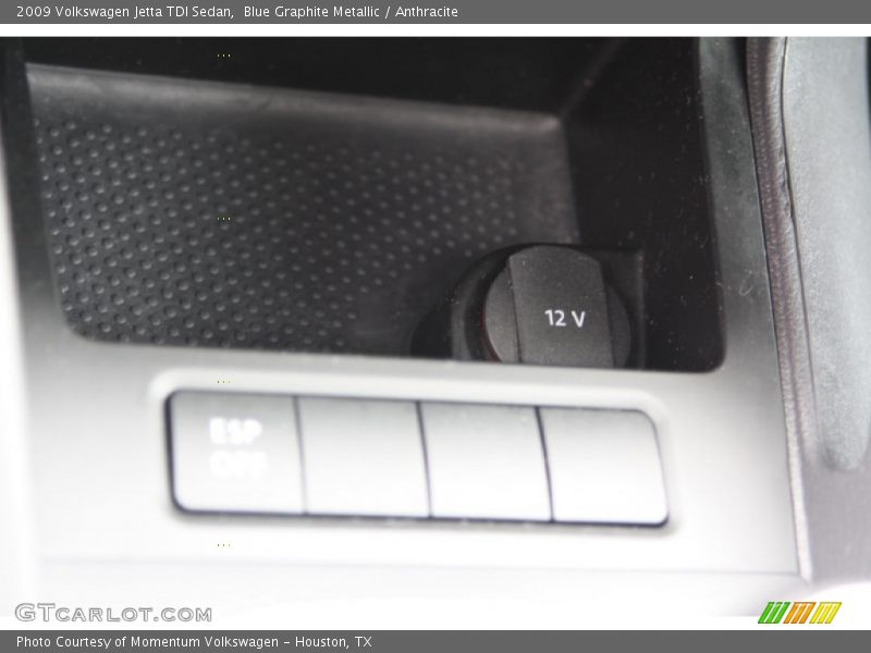 Blue Graphite Metallic / Anthracite 2009 Volkswagen Jetta TDI Sedan