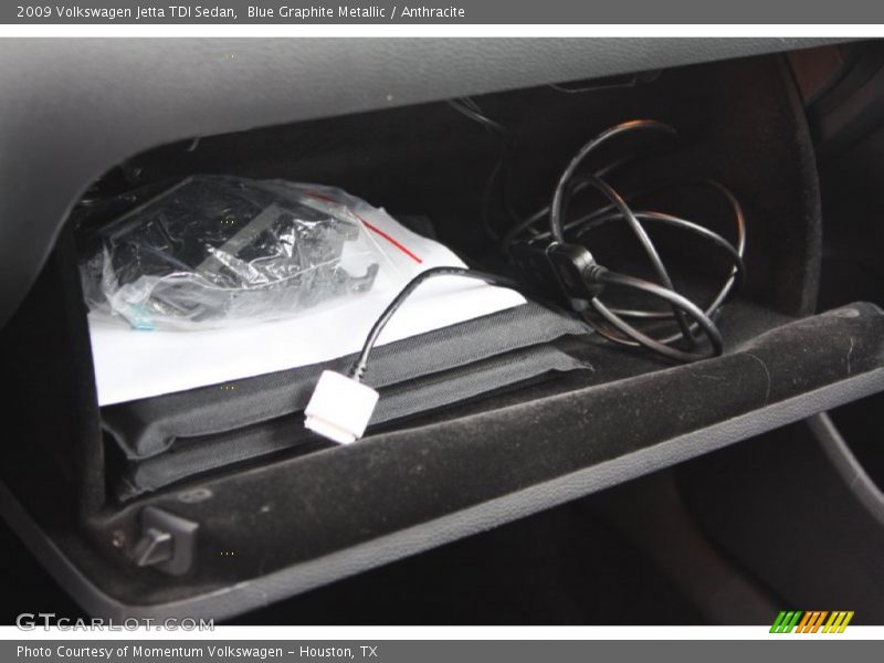 Blue Graphite Metallic / Anthracite 2009 Volkswagen Jetta TDI Sedan