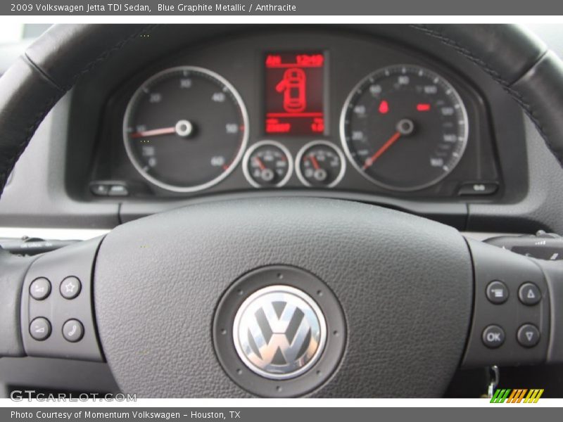 Blue Graphite Metallic / Anthracite 2009 Volkswagen Jetta TDI Sedan