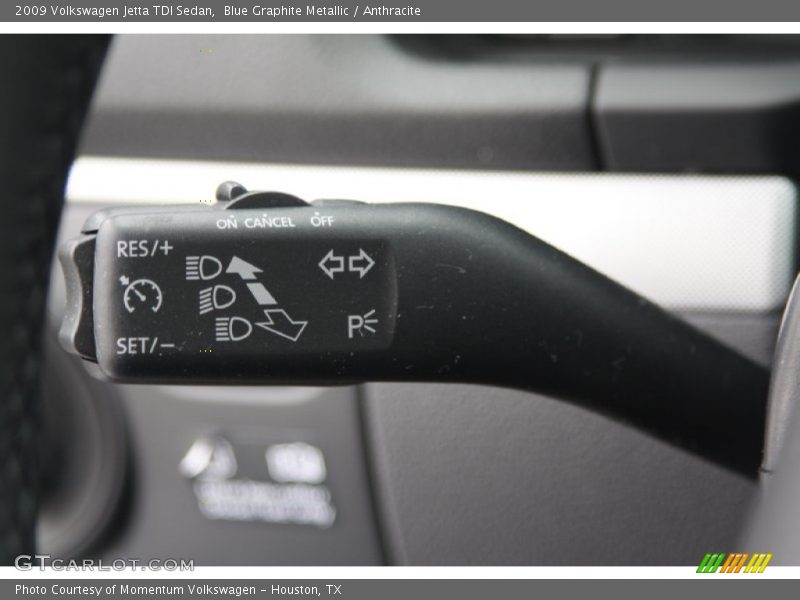 Blue Graphite Metallic / Anthracite 2009 Volkswagen Jetta TDI Sedan