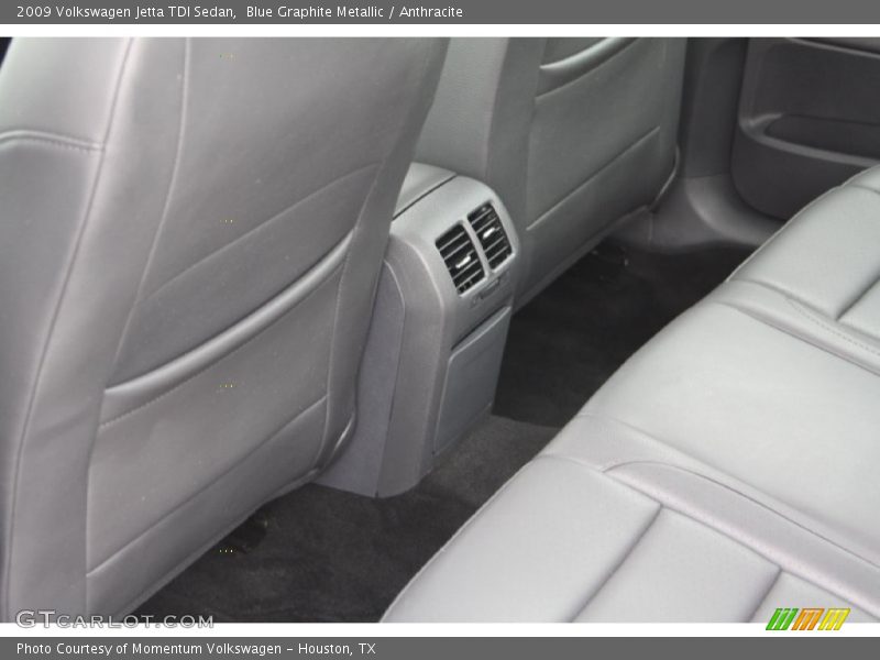 Blue Graphite Metallic / Anthracite 2009 Volkswagen Jetta TDI Sedan