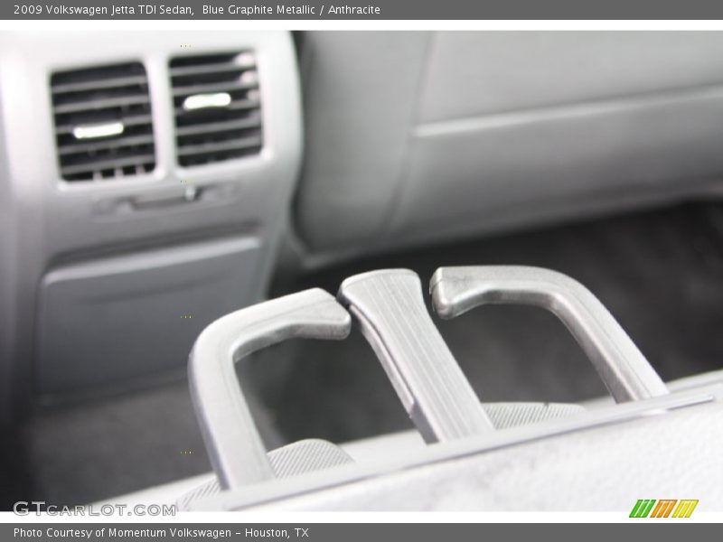 Blue Graphite Metallic / Anthracite 2009 Volkswagen Jetta TDI Sedan