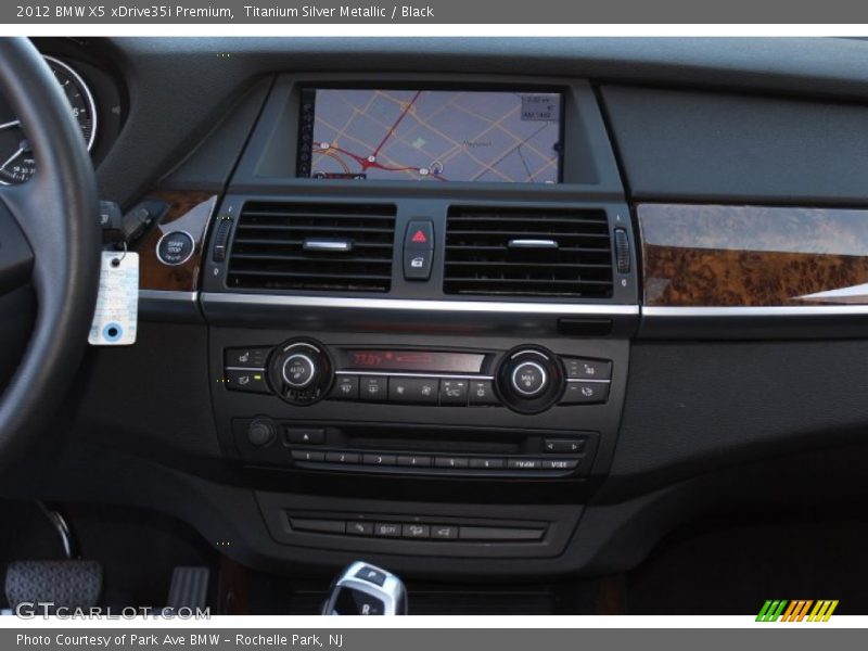 Titanium Silver Metallic / Black 2012 BMW X5 xDrive35i Premium