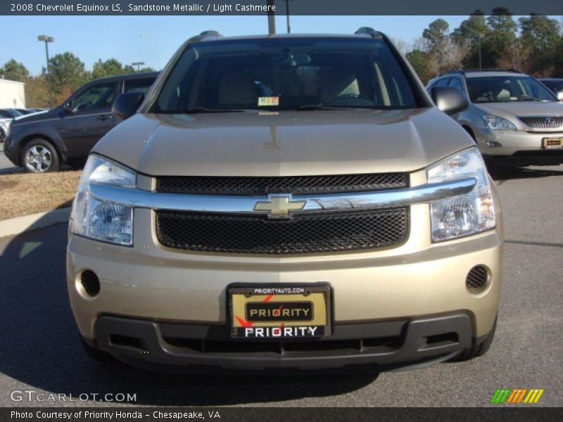 Sandstone Metallic / Light Cashmere 2008 Chevrolet Equinox LS