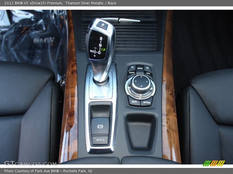 Titanium Silver Metallic / Black 2012 BMW X5 xDrive35i Premium