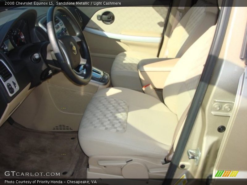 Sandstone Metallic / Light Cashmere 2008 Chevrolet Equinox LS