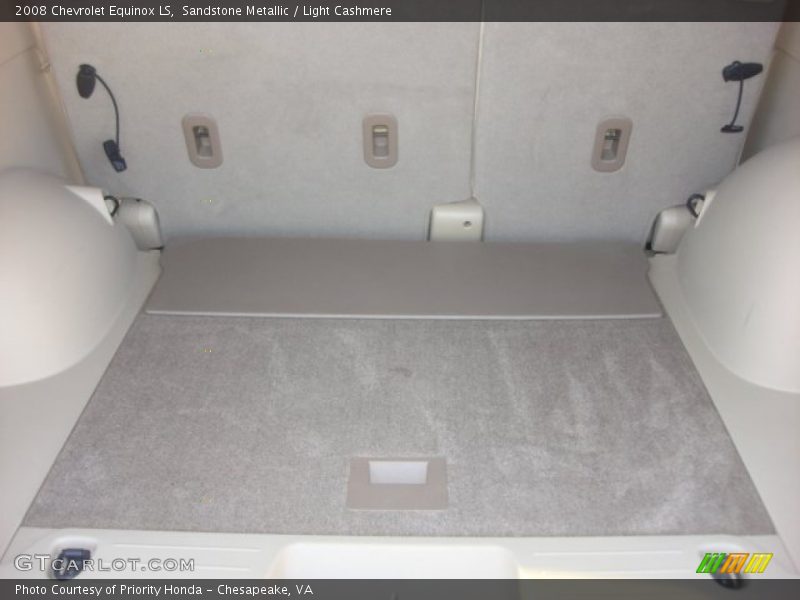 Sandstone Metallic / Light Cashmere 2008 Chevrolet Equinox LS