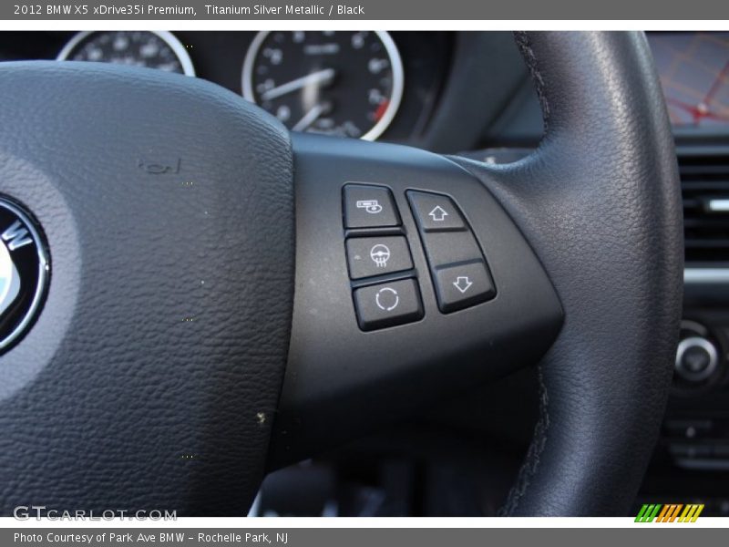Titanium Silver Metallic / Black 2012 BMW X5 xDrive35i Premium