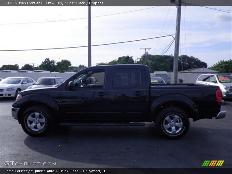 Super Black / Graphite 2010 Nissan Frontier LE Crew Cab