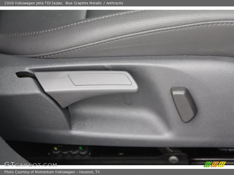 Blue Graphite Metallic / Anthracite 2009 Volkswagen Jetta TDI Sedan