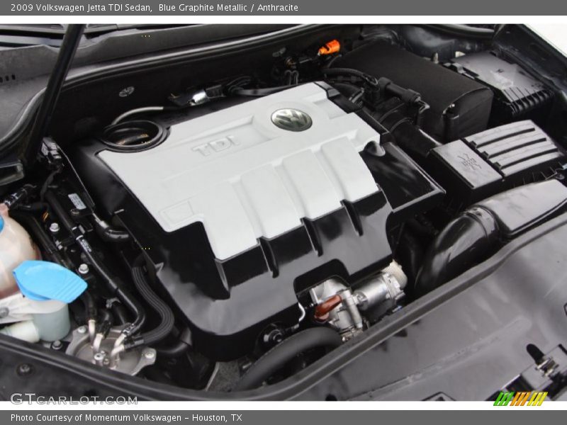 Blue Graphite Metallic / Anthracite 2009 Volkswagen Jetta TDI Sedan