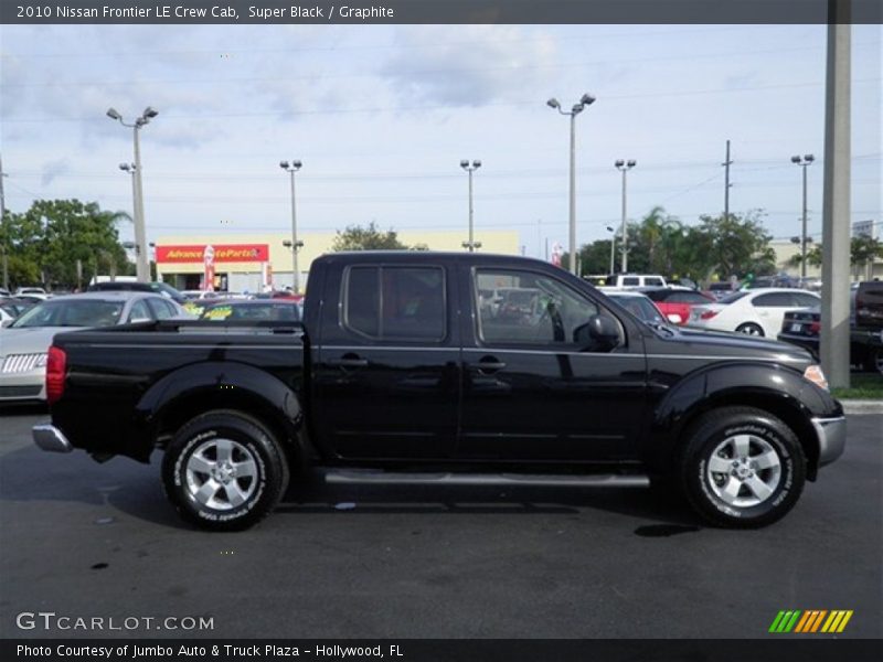 Super Black / Graphite 2010 Nissan Frontier LE Crew Cab