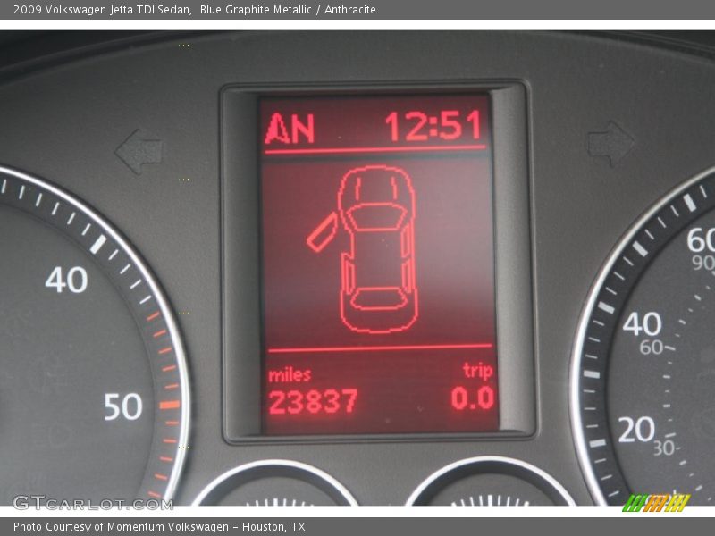 Blue Graphite Metallic / Anthracite 2009 Volkswagen Jetta TDI Sedan