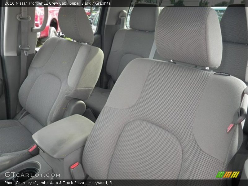 Super Black / Graphite 2010 Nissan Frontier LE Crew Cab