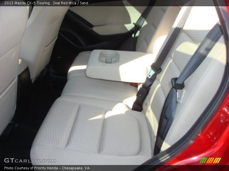 Zeal Red Mica / Sand 2013 Mazda CX-5 Touring