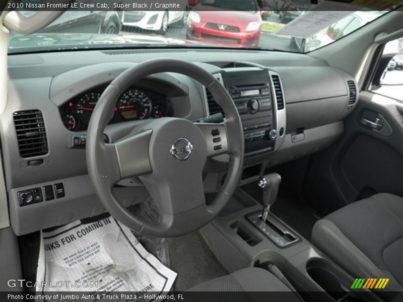 Super Black / Graphite 2010 Nissan Frontier LE Crew Cab