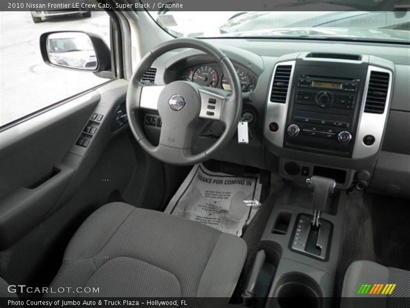 Super Black / Graphite 2010 Nissan Frontier LE Crew Cab