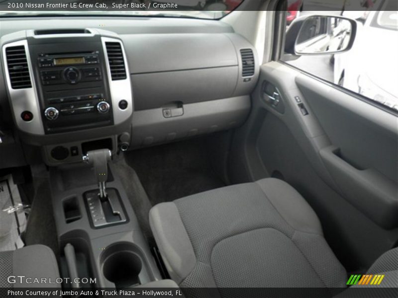 Super Black / Graphite 2010 Nissan Frontier LE Crew Cab