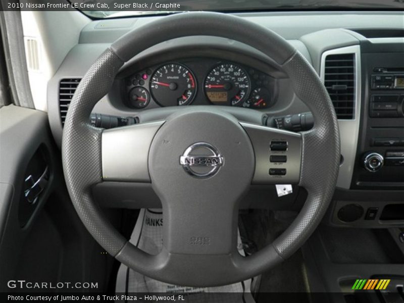 Super Black / Graphite 2010 Nissan Frontier LE Crew Cab