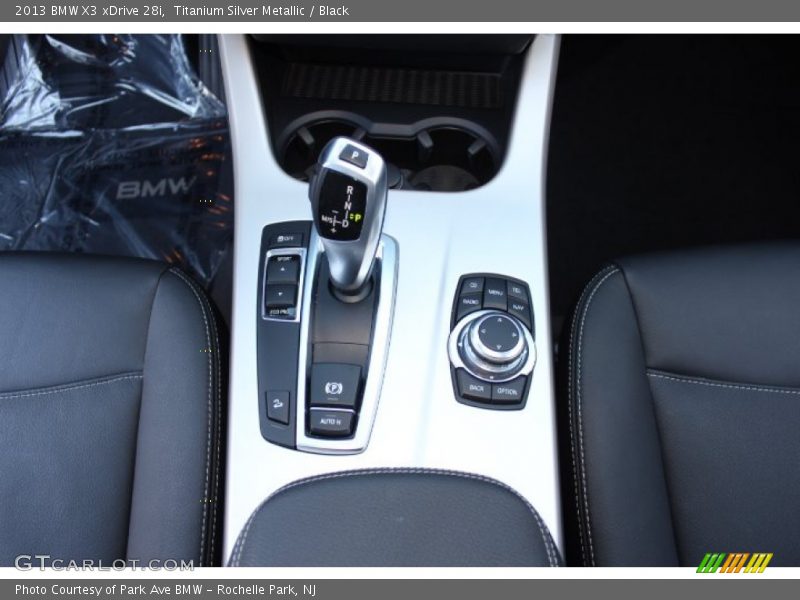 Titanium Silver Metallic / Black 2013 BMW X3 xDrive 28i