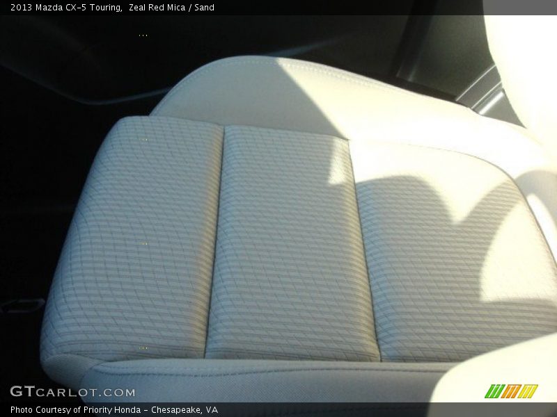 Zeal Red Mica / Sand 2013 Mazda CX-5 Touring