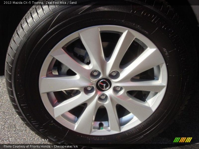 Zeal Red Mica / Sand 2013 Mazda CX-5 Touring