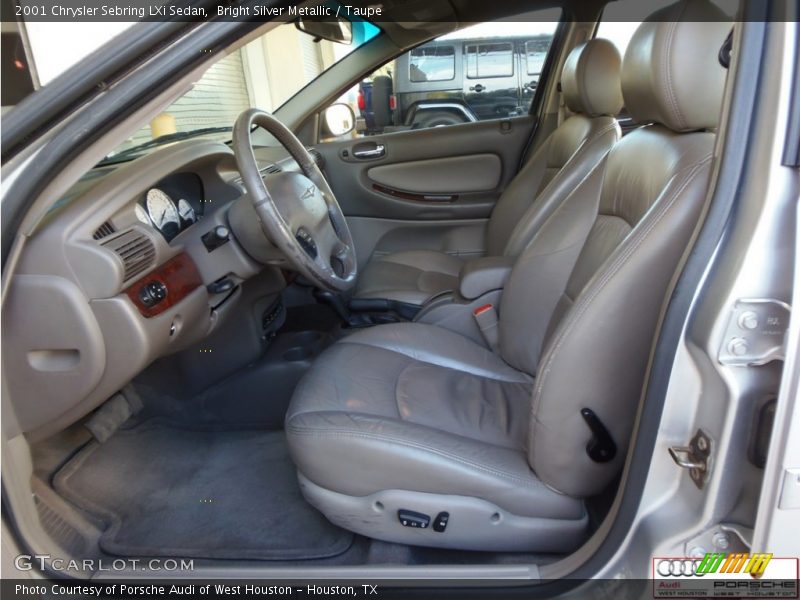Bright Silver Metallic / Taupe 2001 Chrysler Sebring LXi Sedan