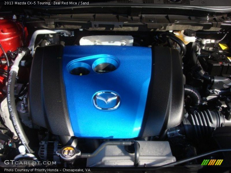 Zeal Red Mica / Sand 2013 Mazda CX-5 Touring
