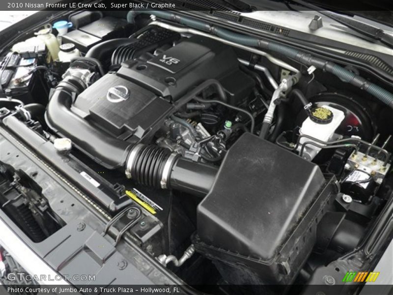 Super Black / Graphite 2010 Nissan Frontier LE Crew Cab