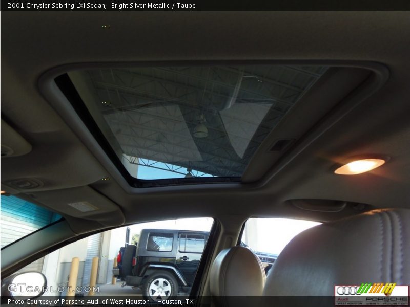 Bright Silver Metallic / Taupe 2001 Chrysler Sebring LXi Sedan