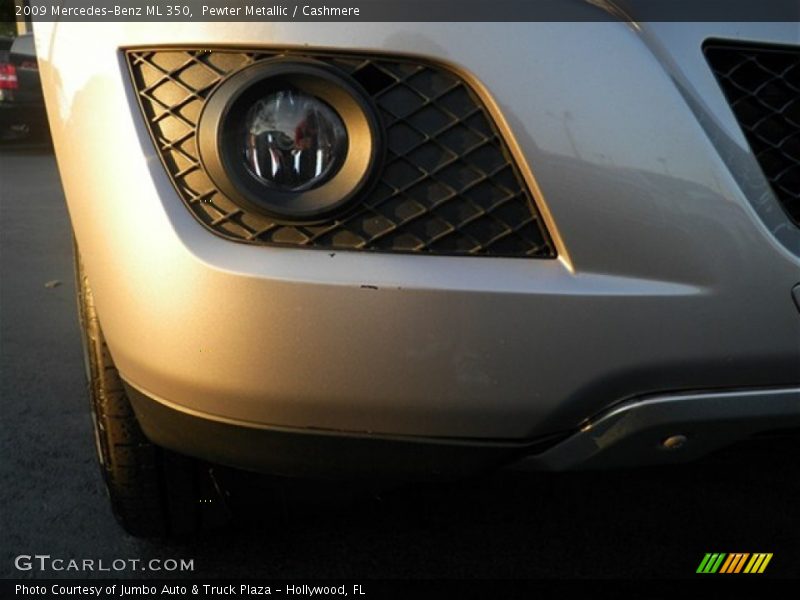 Pewter Metallic / Cashmere 2009 Mercedes-Benz ML 350