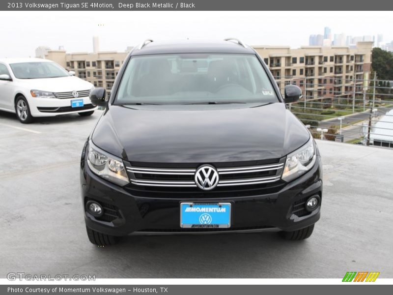 Deep Black Metallic / Black 2013 Volkswagen Tiguan SE 4Motion