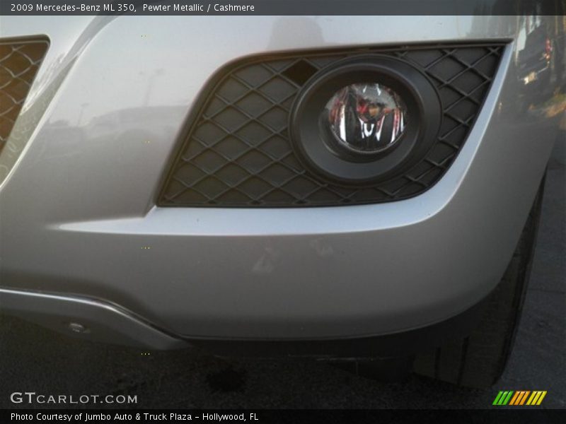 Pewter Metallic / Cashmere 2009 Mercedes-Benz ML 350