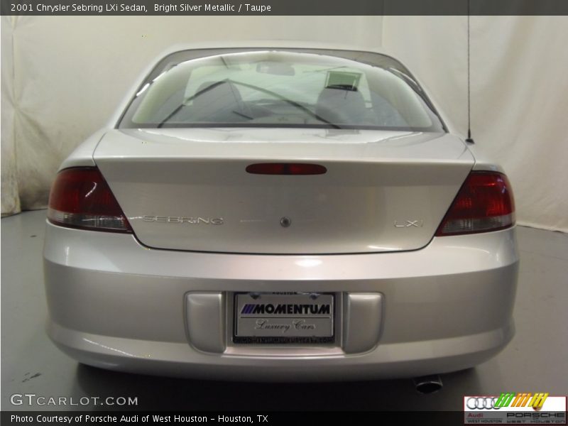 Bright Silver Metallic / Taupe 2001 Chrysler Sebring LXi Sedan