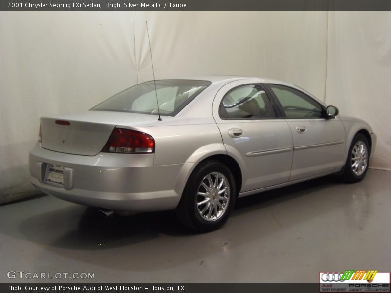 Bright Silver Metallic / Taupe 2001 Chrysler Sebring LXi Sedan