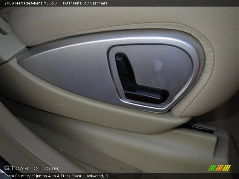 Pewter Metallic / Cashmere 2009 Mercedes-Benz ML 350