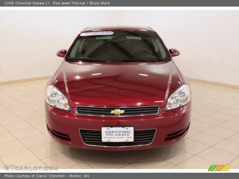 Red Jewel Tintcoat / Ebony Black 2008 Chevrolet Impala LT