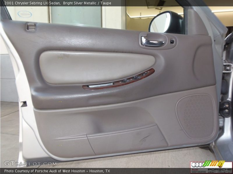 Bright Silver Metallic / Taupe 2001 Chrysler Sebring LXi Sedan