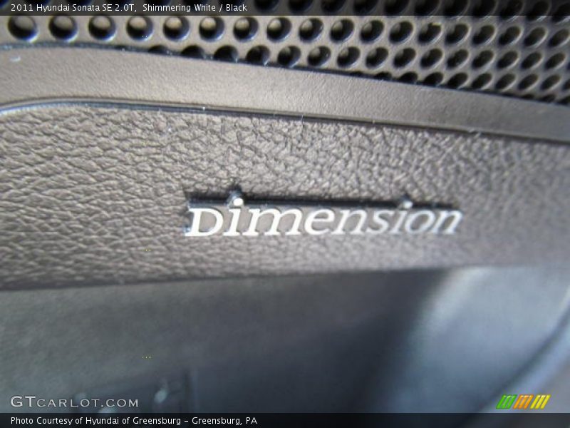 Audio System of 2011 Sonata SE 2.0T