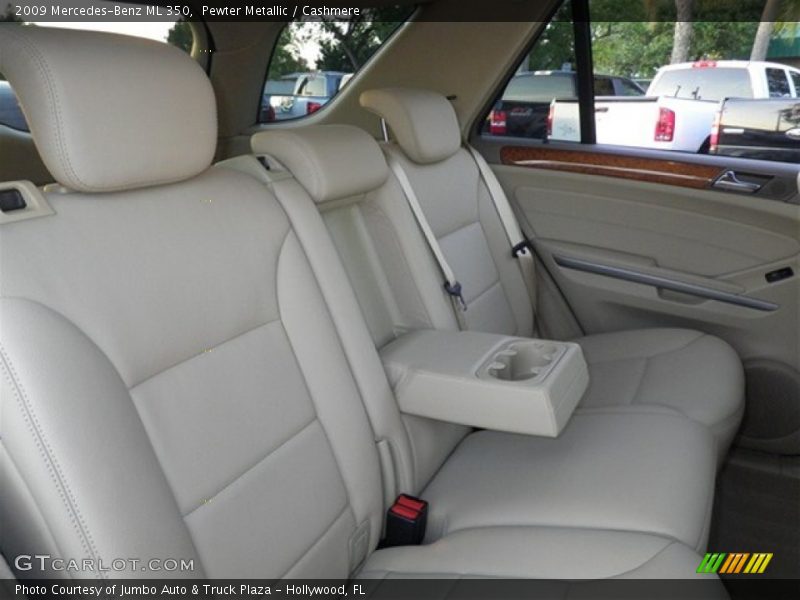 Pewter Metallic / Cashmere 2009 Mercedes-Benz ML 350