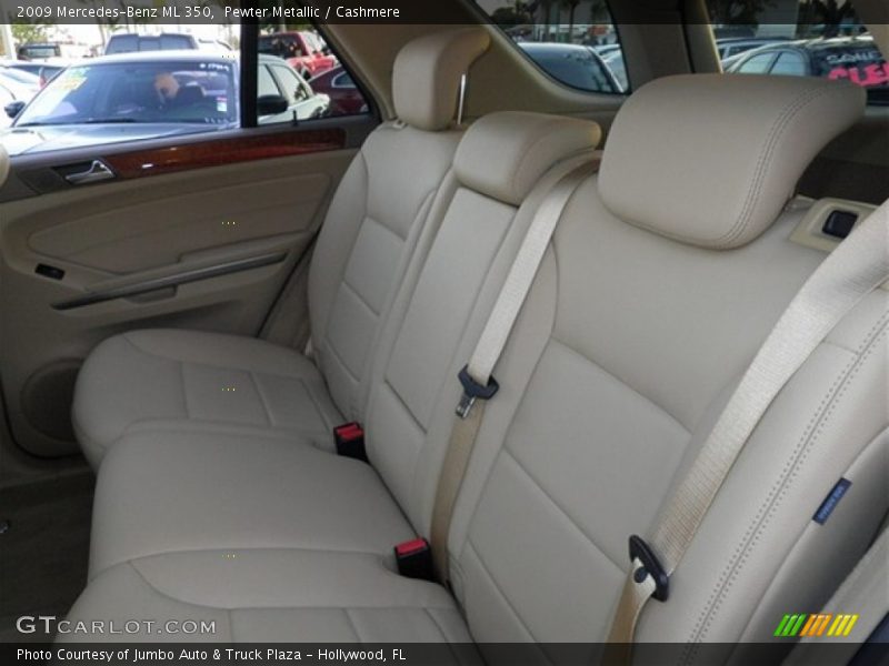 Pewter Metallic / Cashmere 2009 Mercedes-Benz ML 350