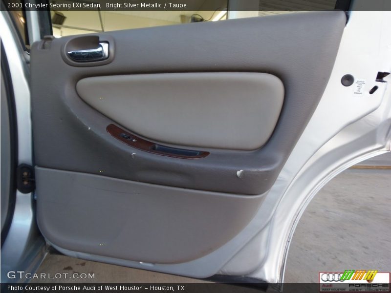 Bright Silver Metallic / Taupe 2001 Chrysler Sebring LXi Sedan