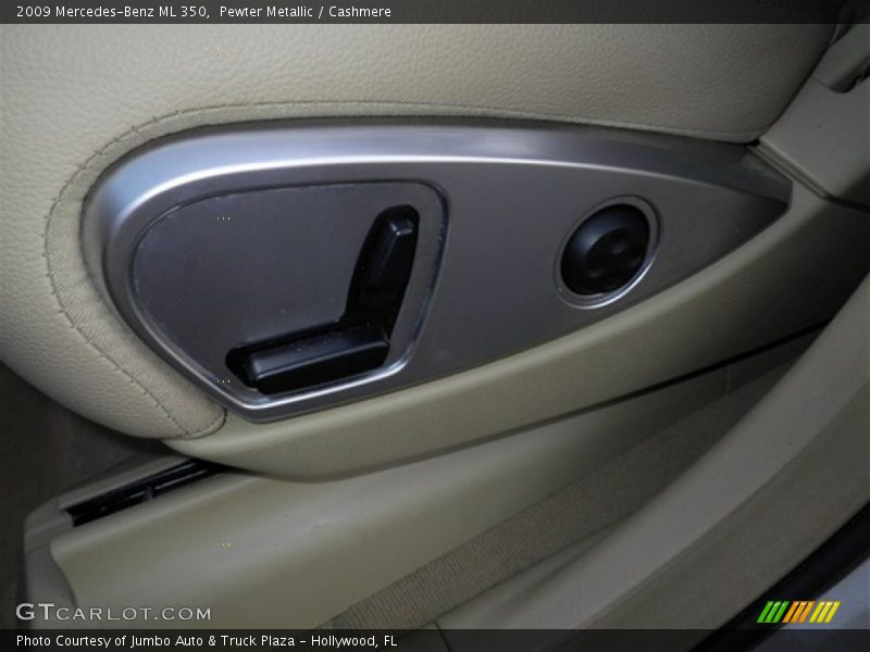 Pewter Metallic / Cashmere 2009 Mercedes-Benz ML 350