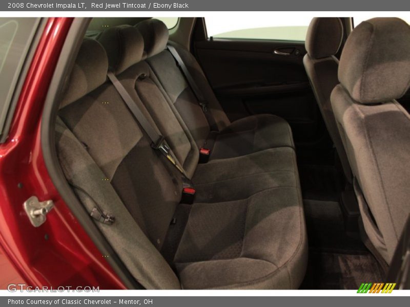 Rear Seat of 2008 Impala LT