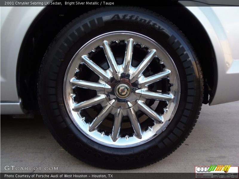 Bright Silver Metallic / Taupe 2001 Chrysler Sebring LXi Sedan