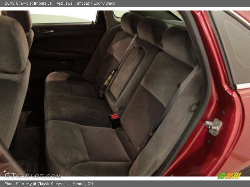 Rear Seat of 2008 Impala LT
