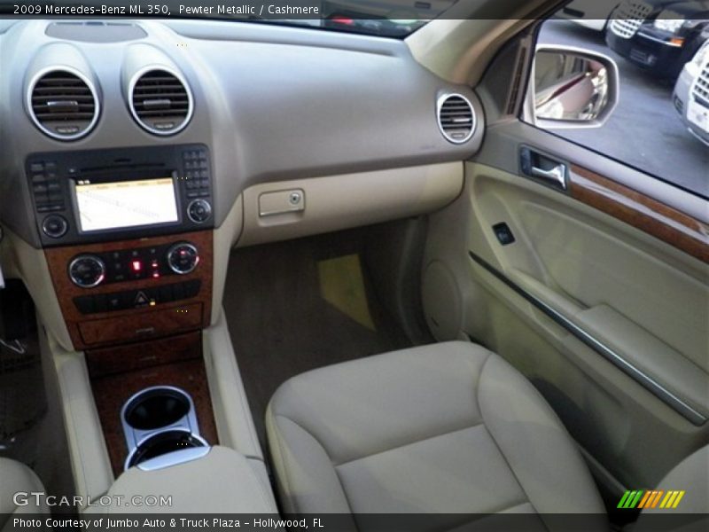 Pewter Metallic / Cashmere 2009 Mercedes-Benz ML 350