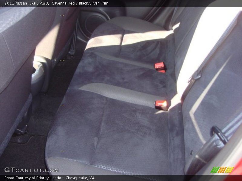 Cayenne Red / Black/Silver Trim 2011 Nissan Juke S AWD