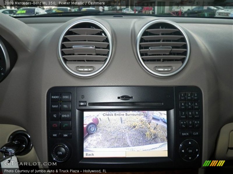 Pewter Metallic / Cashmere 2009 Mercedes-Benz ML 350